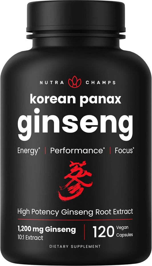 NutraChamps Ginseng Rojo Coreano Cápsulas